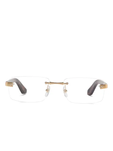 Cartier Eyewear rectangle-frame glasses