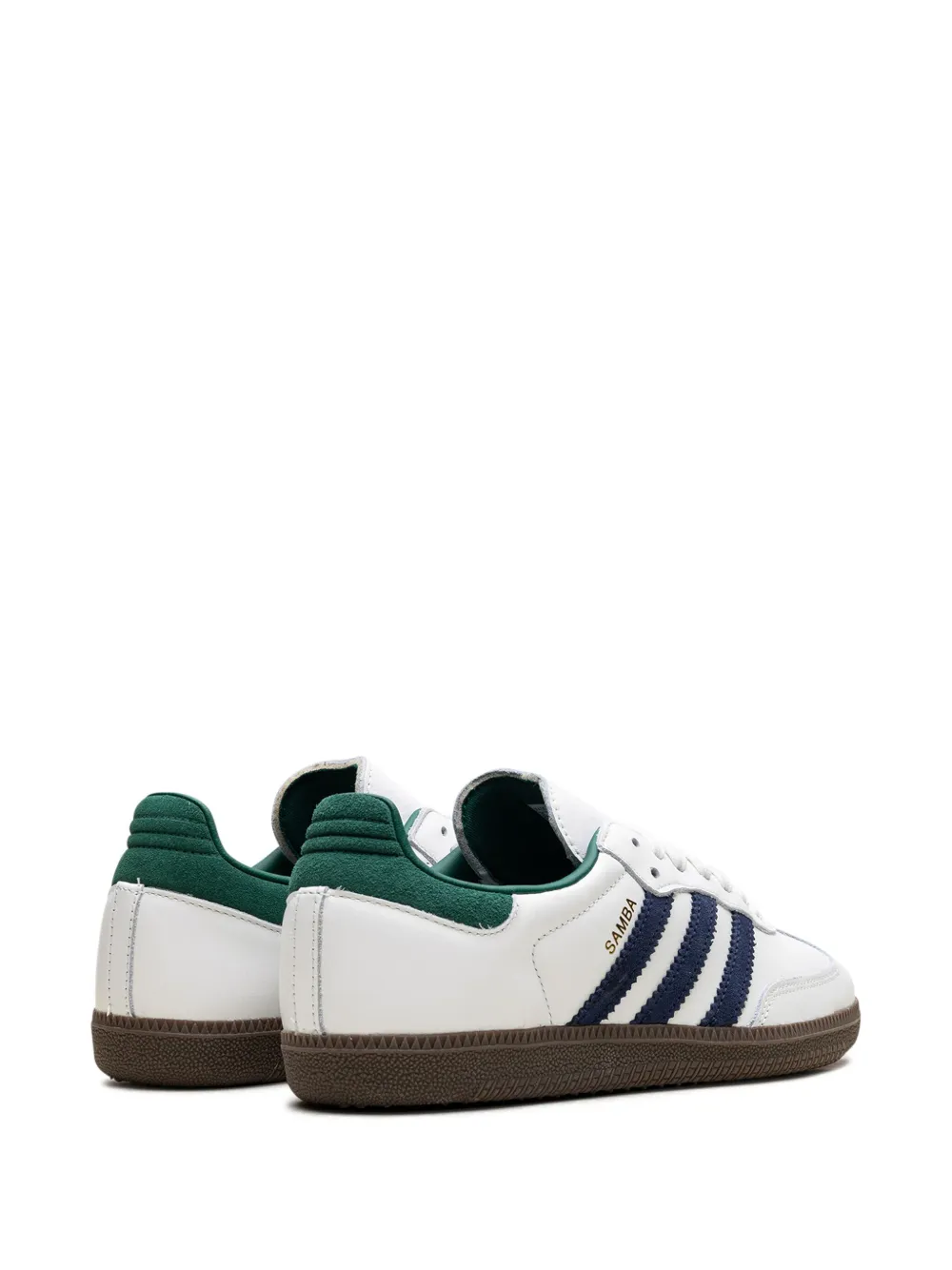 adidas Samba OG "Black White Collegiate Green" sneakers