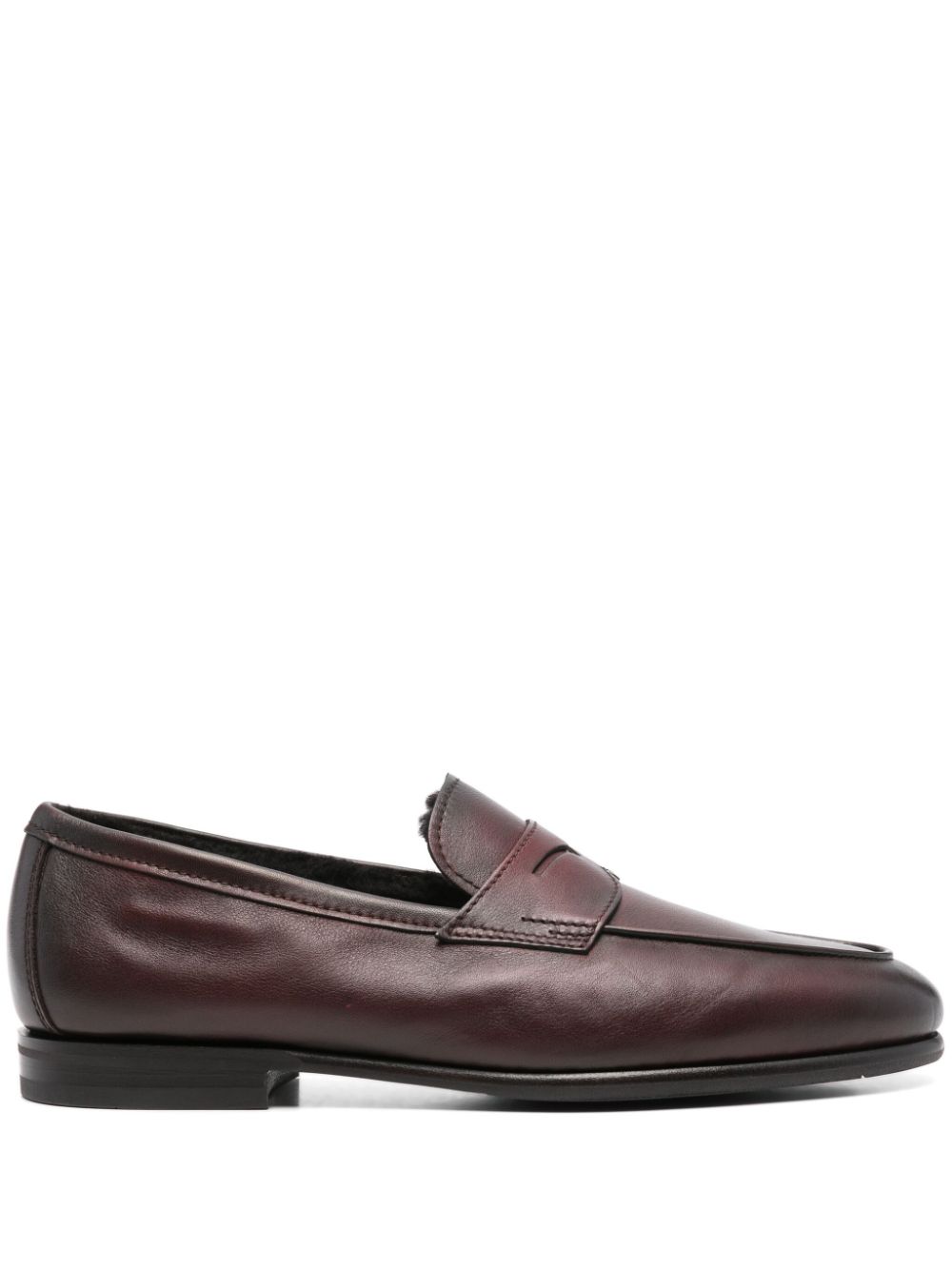 Santoni Carlo loafers Brown