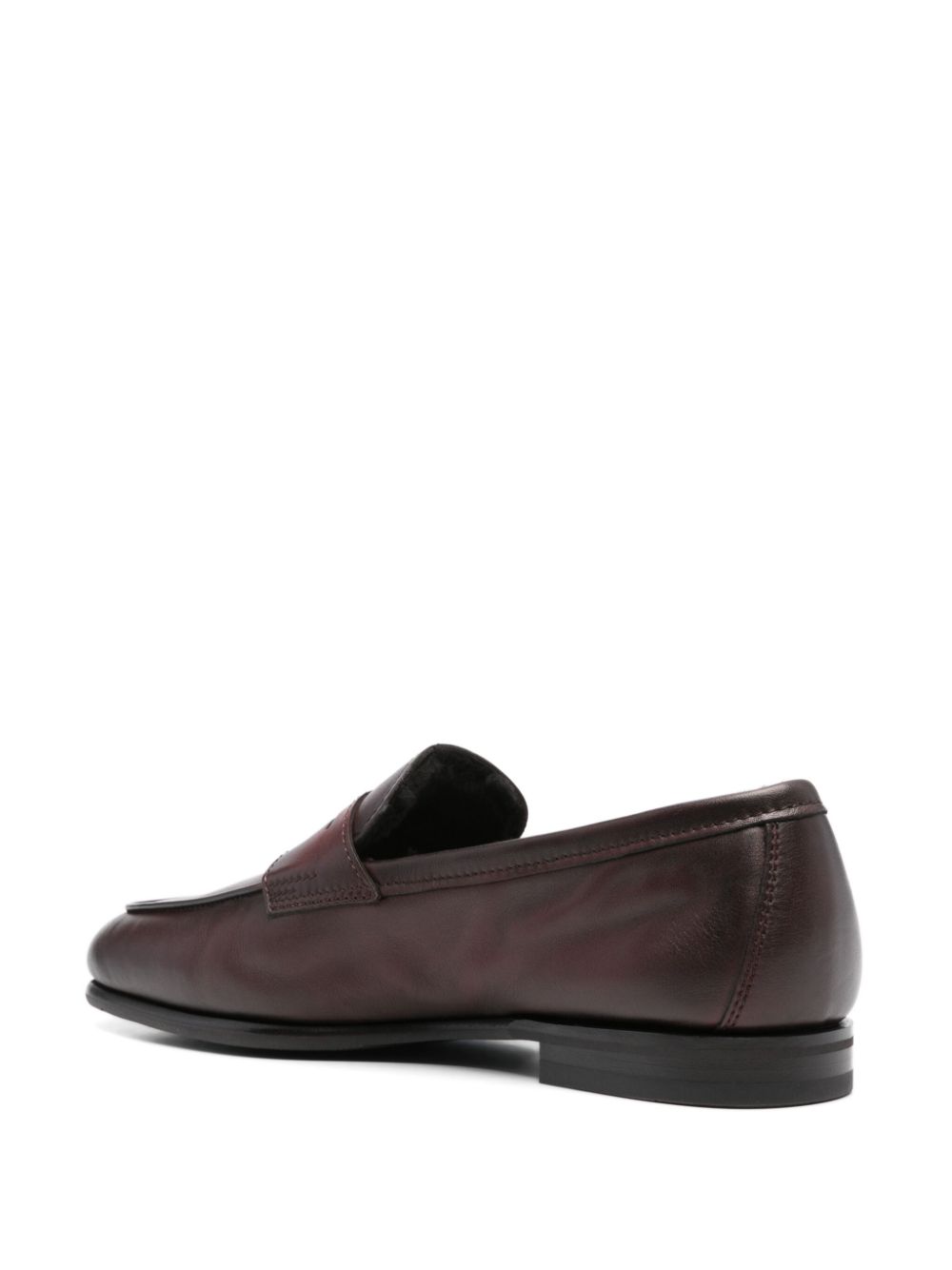 Santoni Carlo loafers Brown