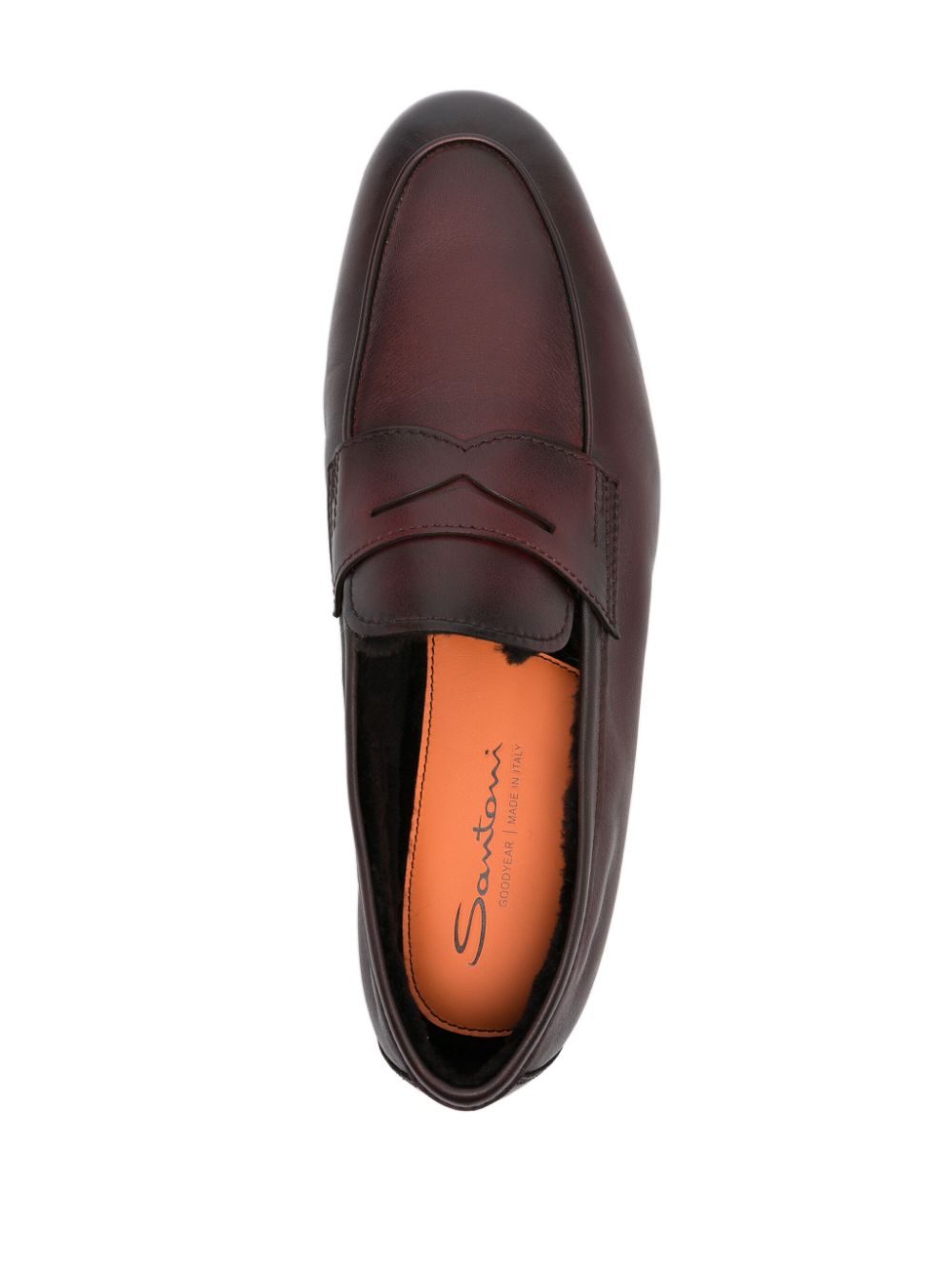 Santoni Carlo loafers Brown