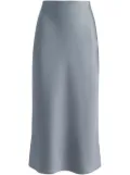 alice + olivia Maeve midi skirt - Grey