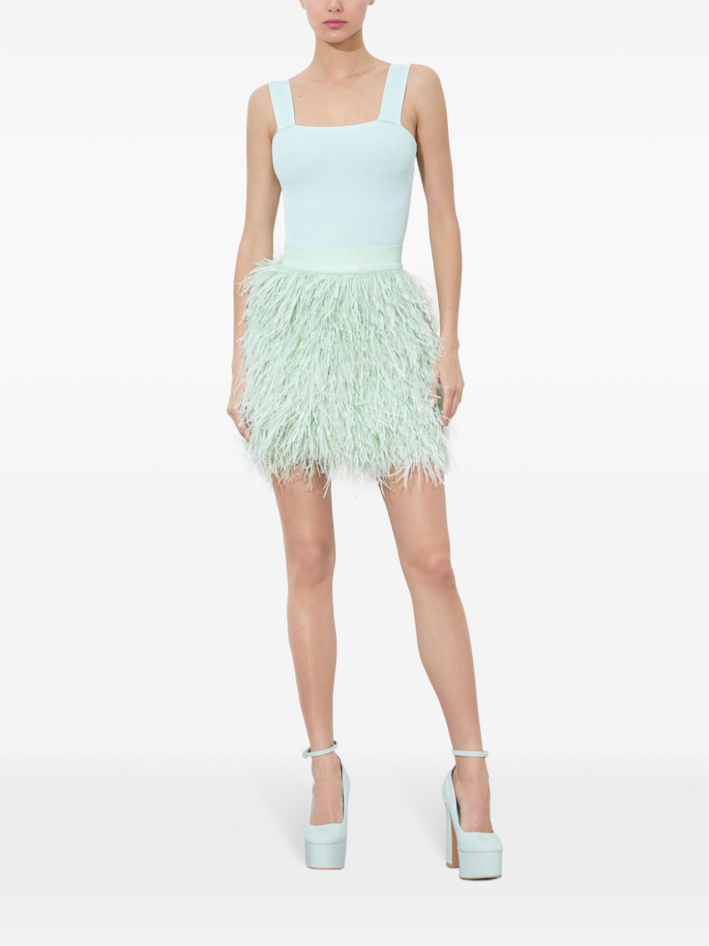 alice + olivia Torie tank top - Groen