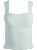 alice + olivia Torie tank top - Green