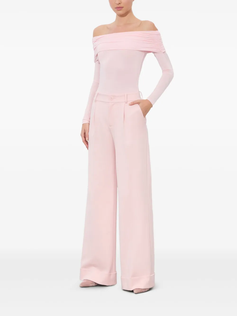 alice + olivia Mollie bodysuit - Roze