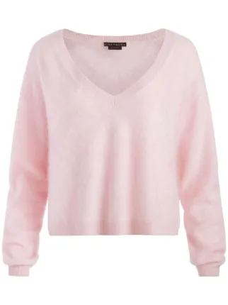 alice+olivia◆ニット・セーター(薄手)/XS/ウール/CRM Alice + Olivia Williams セーター | ピンク | FARFETCH JP