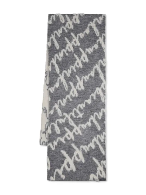 Pinko Kids Echarpe com logo jacquard