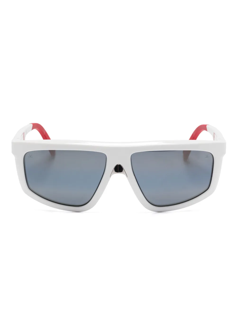 Vuarnet oversize-frame sunglasses | White | Image 1