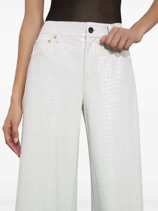 theredthread S butterfly leather pants