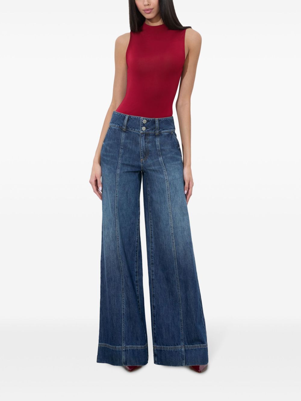 alice + olivia Mame jeans - Blauw