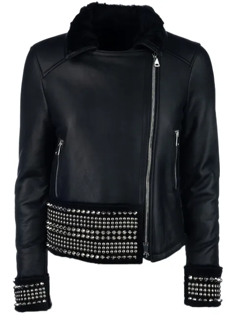 CARLOTTA 2001 stud-detail jacket