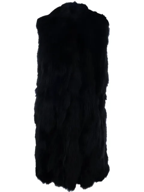 GIOCASTA faux-fur vest