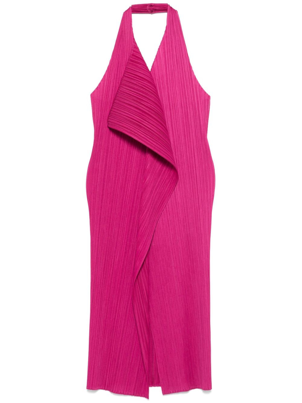 Pleats Please Issey Miyake Monthly Colors: November midi-jurk Roze