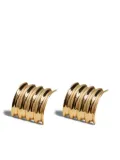 KHAITE Small Julius Panel earrings - Gold