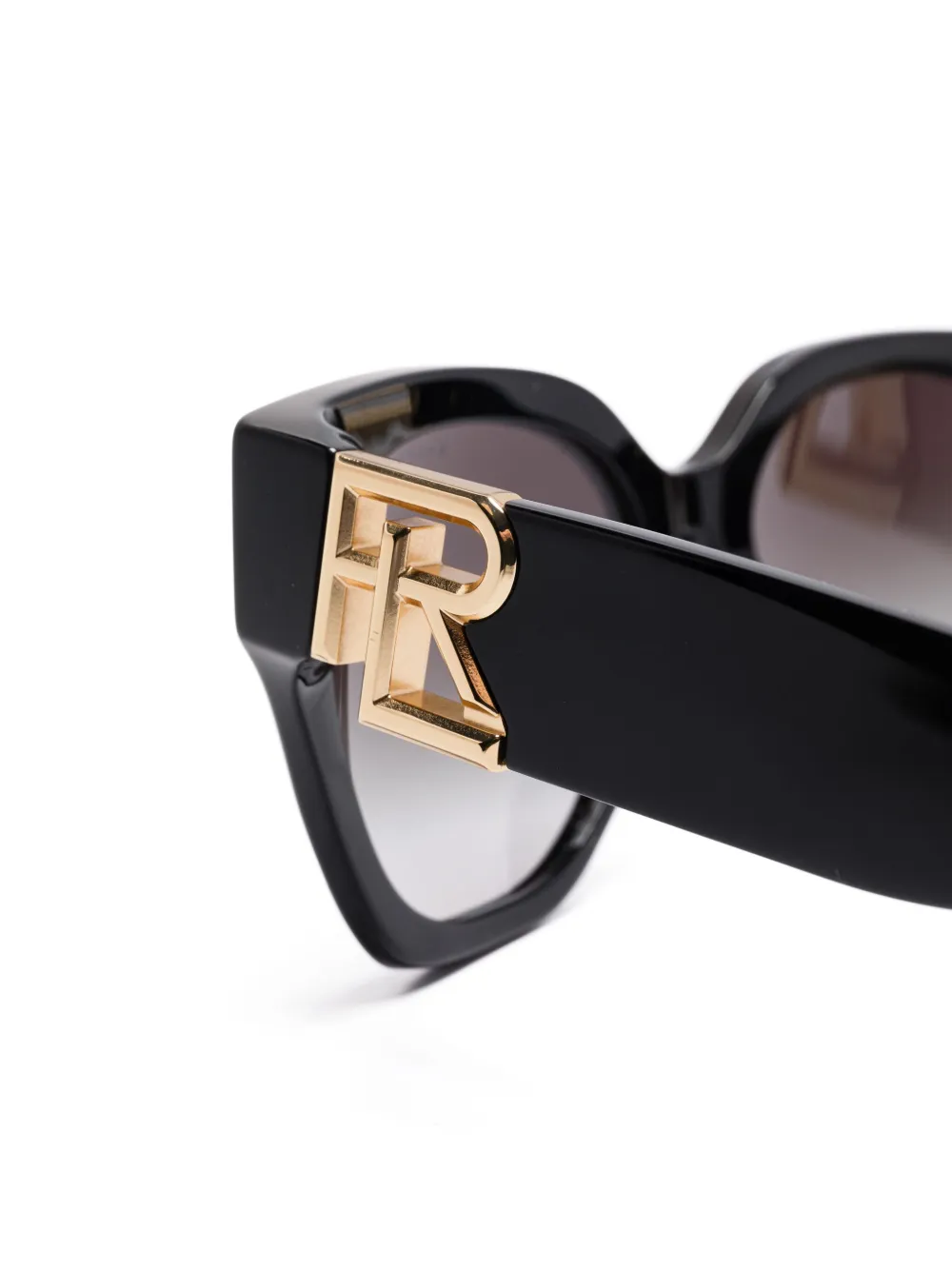 Lauren Ralph Lauren The Oversized Ricky zonnebril Zwart