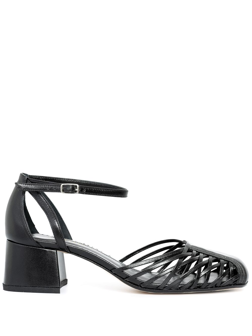 Sarah Chofakian 45mm Spiro pumps Black