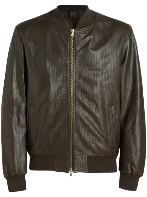 GIOCASTA chamarra bomber de cuero