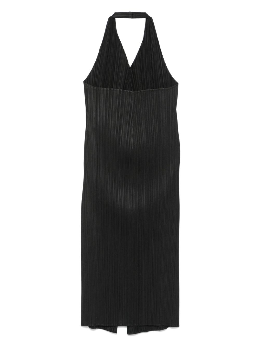 Pleats Please Issey Miyake Monthly Colors: November midi-jurk - Zwart