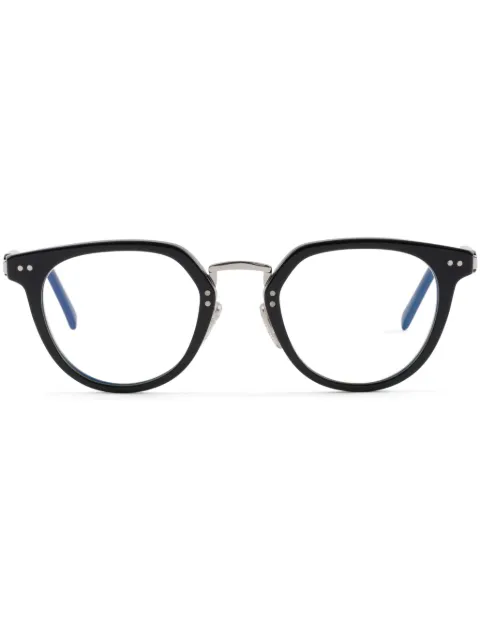 Prada Eyewear lentes con armazón redonda