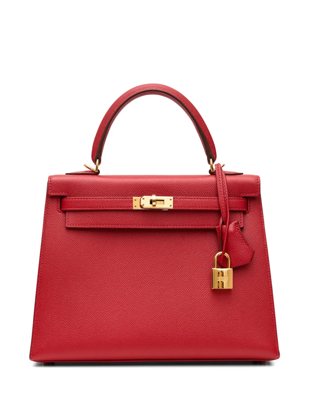 Hermès Pre-Owned Kelly 25 Sellier handtas Rood