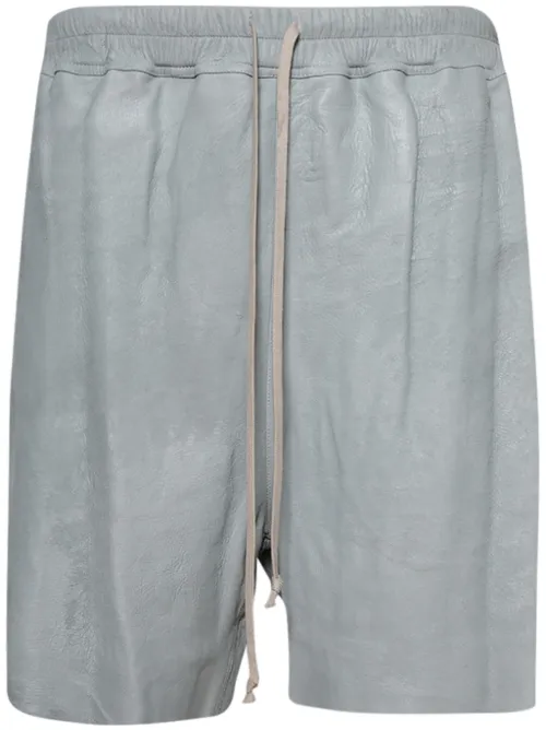Rick Owens short en cuir - Bleu - Rick Owens - Modalova