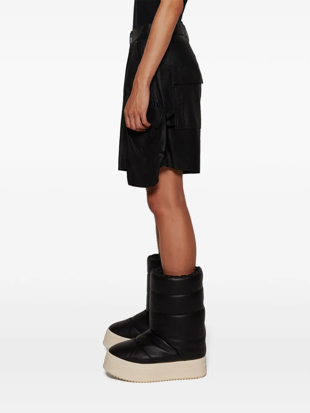 Rick Owens Stefan Shorts In Black