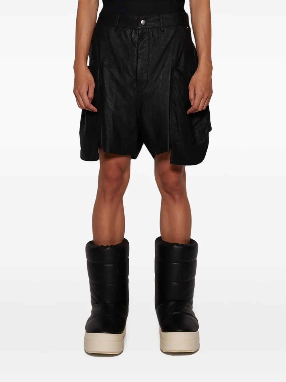 Rick Owens Stefan Shorts In Black