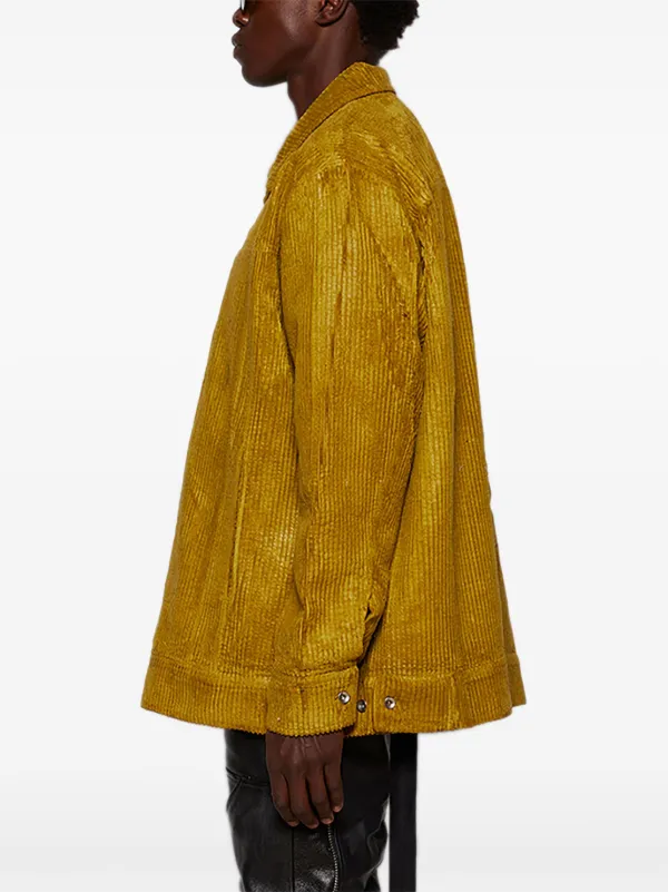 Rick Owens DRKSHDW Jumbo Shirt Jacket | Brown | FARFETCH BN