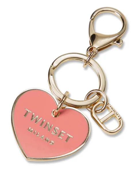 TWINSET llavero con logo en relieve