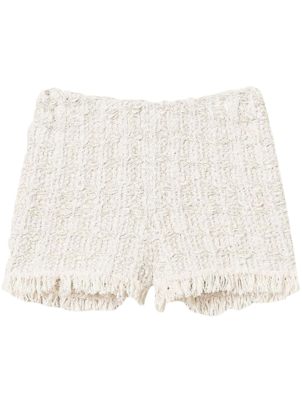 lurex jacquard shorts