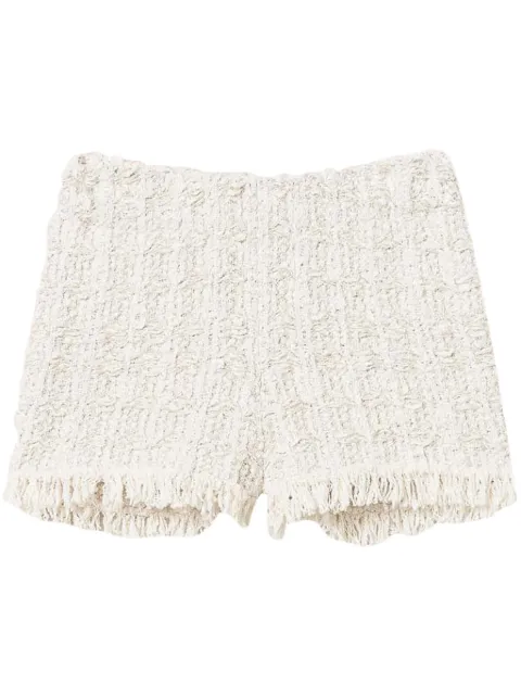 TWINSET lurex jacquard shorts