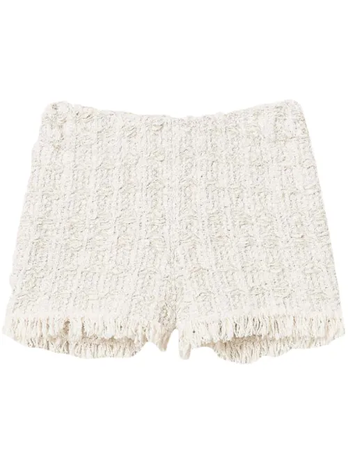 Short à motif en jacquard - TWINSET - Modalova