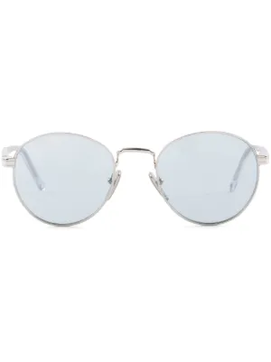 Prada Eyewear ダブルブリッジ サングラス | シルバートーン | FARFETCH JP