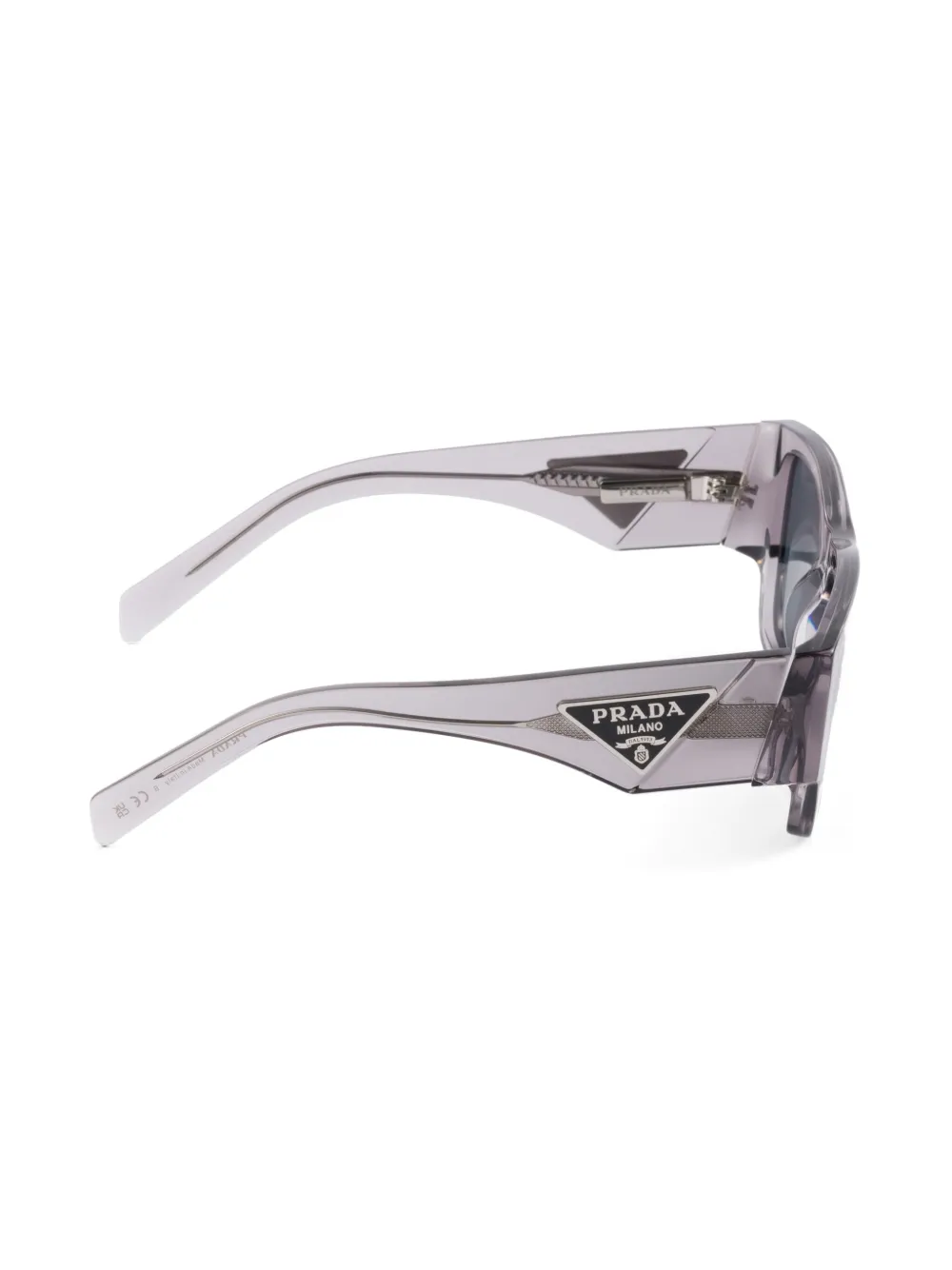 Prada Eyewear Zonnebril Grijs