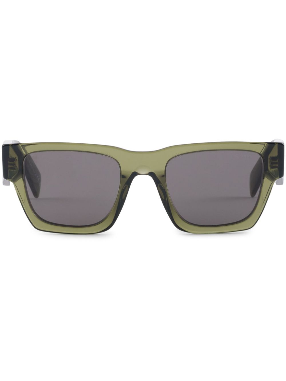 Prada Eyewear Zonnebril Groen