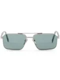 Prada Eyewear rectangle-frame sunglasses - Silver