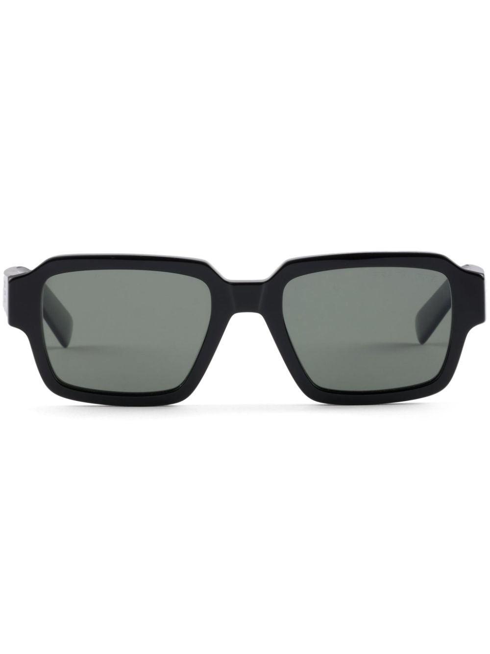 Prada Eyewear Zonnebril met vierkant montuur Zwart