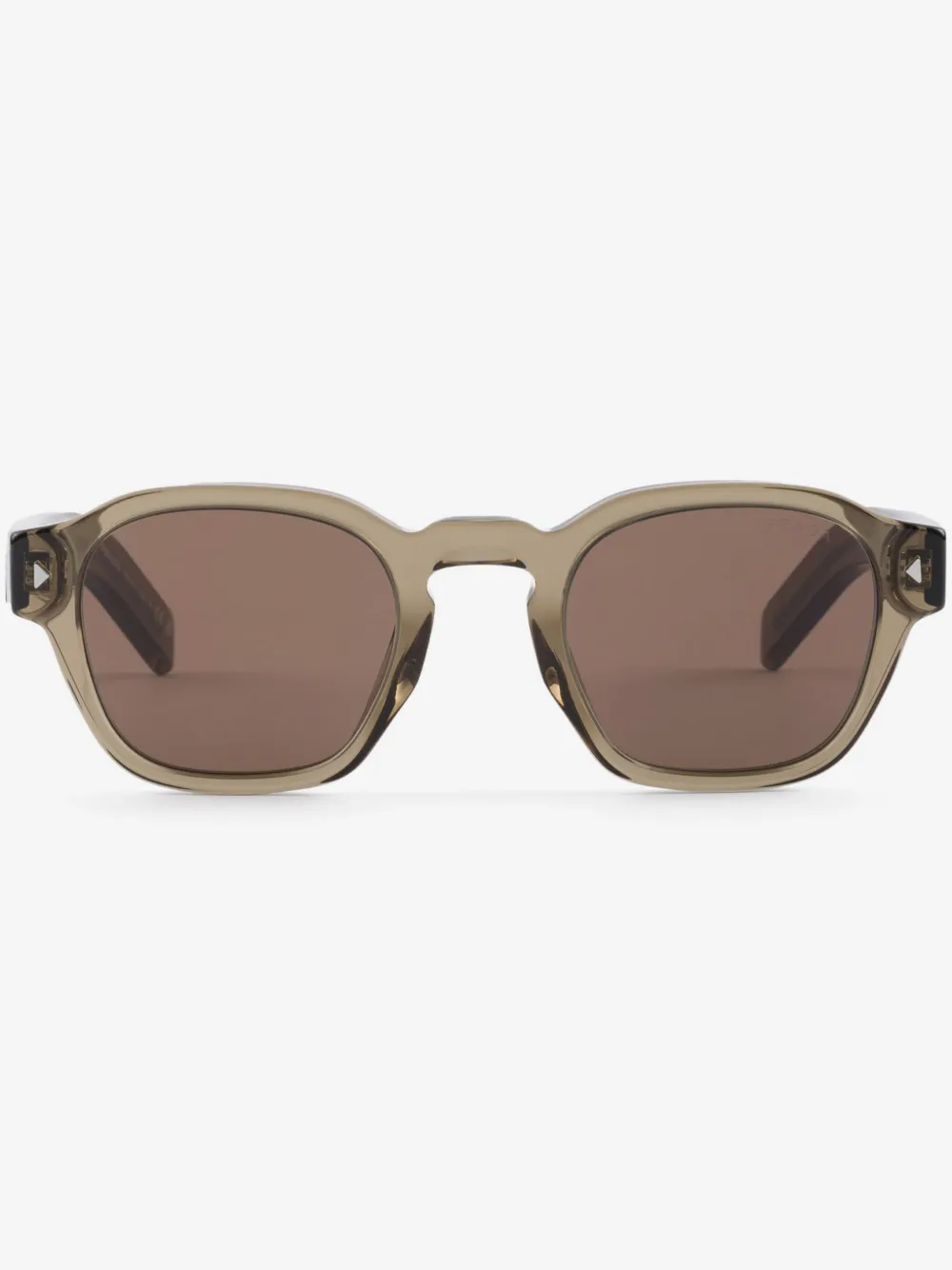 Prada round-frame sunglasses | Brown | Image 1