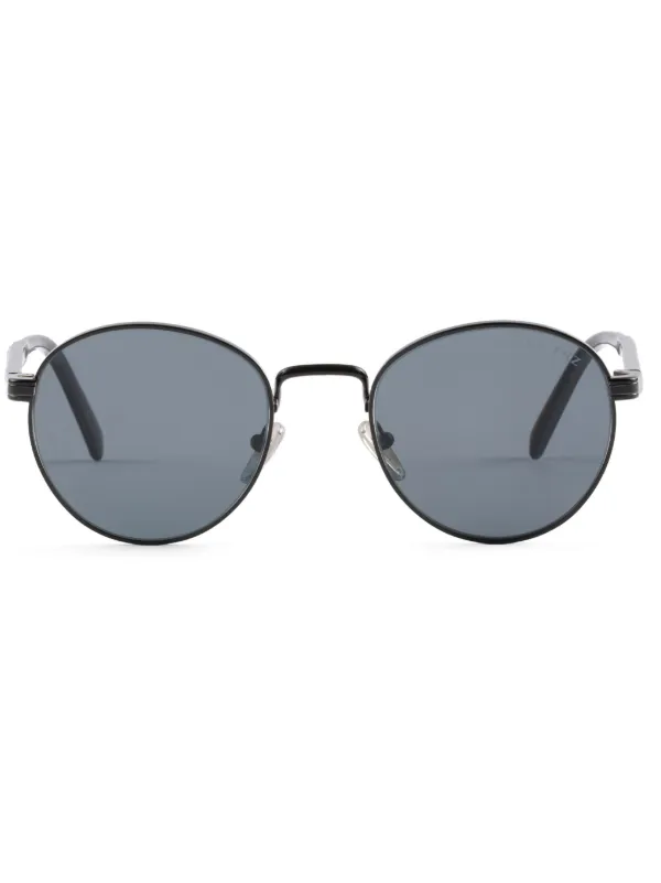 Prada circle frame sunglasses Prada Eyewear round-frame Sunglasses | Gold | FARFETCH main image 3
