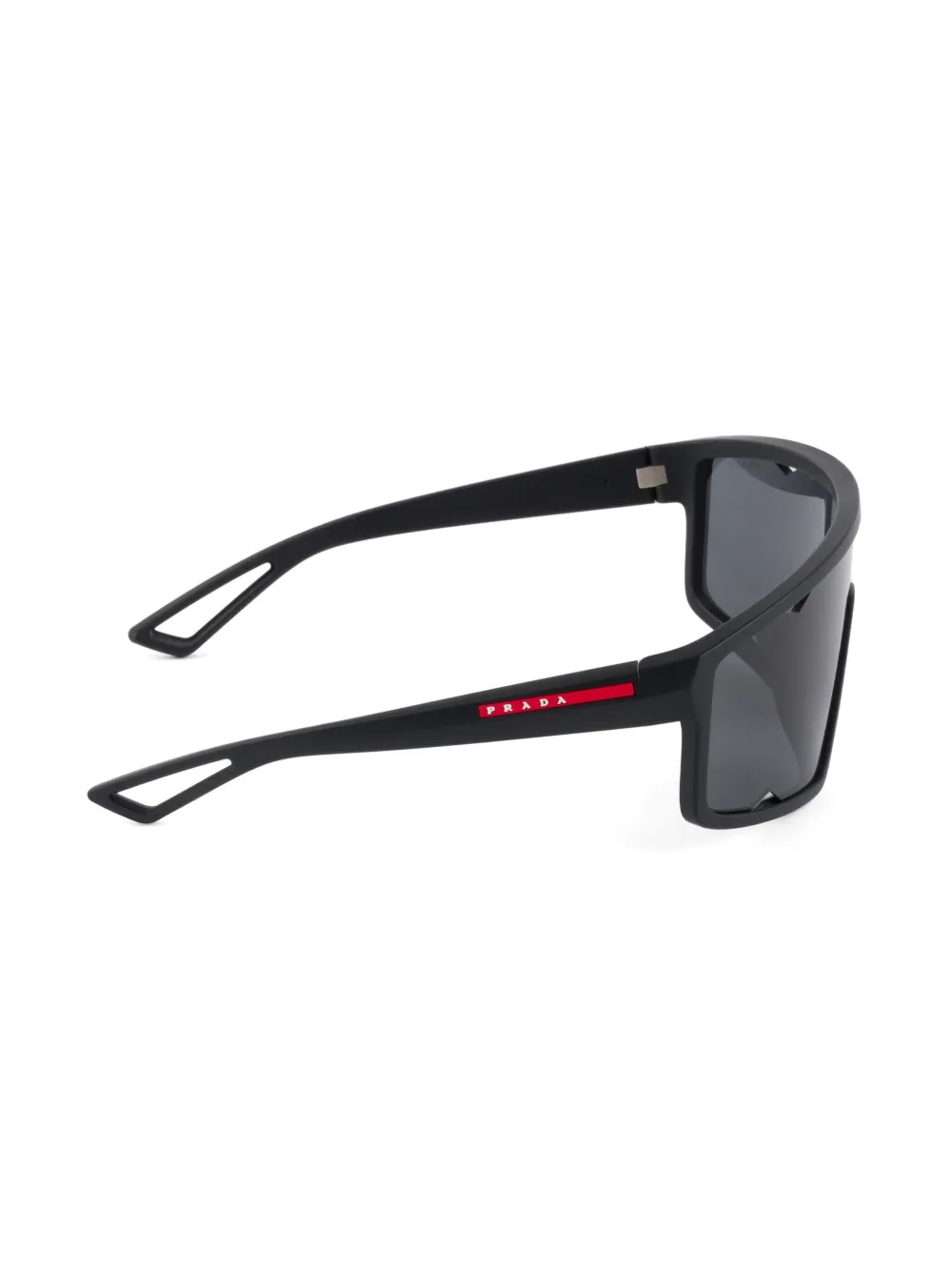 Prada Linea Rossa Active Sunglasses In Black