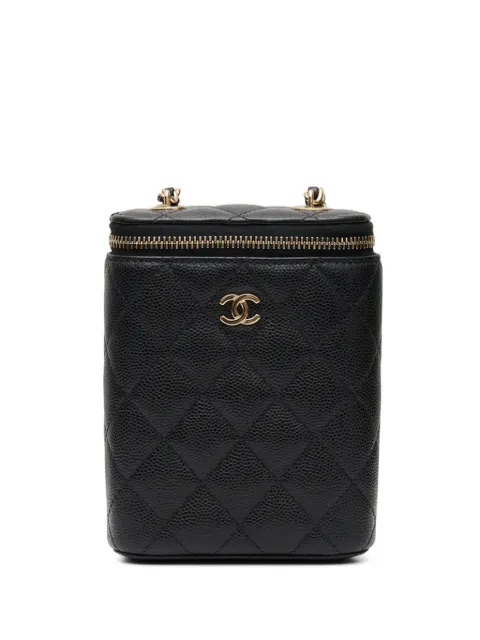 CHANEL Pre-Owned Vertical CC beauty vanity case 