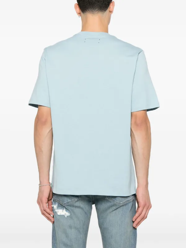 【この夏ほしい！】AMIRI ブルー Three Star Tシャツ AMIRI Three Star T-shirt | Blue | FARFETCH VN