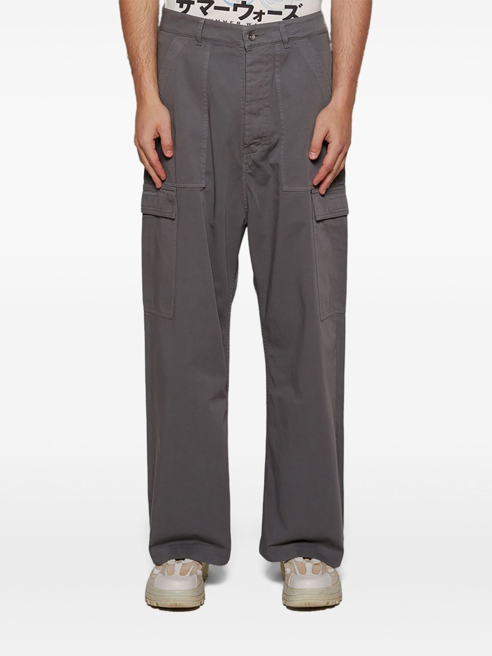 Rick Owens DRKSHDW cargo trousers - Grijs