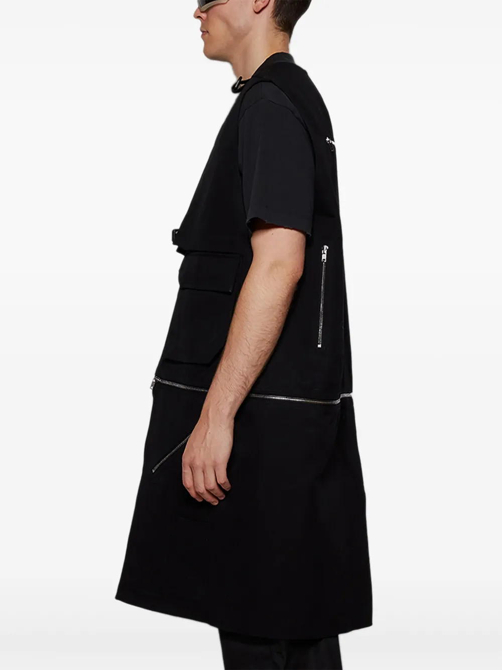 Rick Owens Porterville Utility gilet Zwart