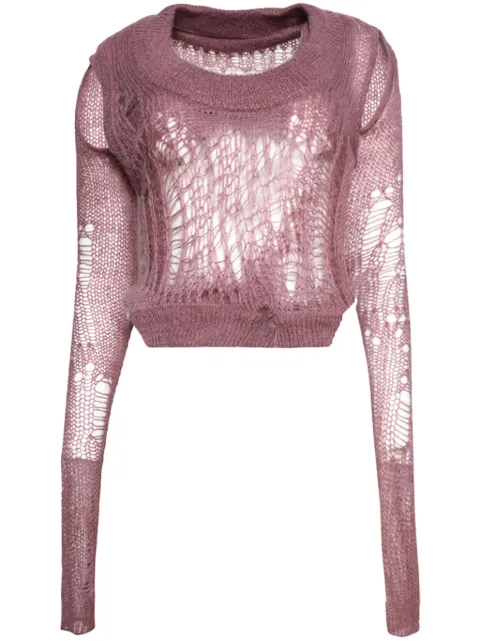 Rick Owens Spider Banana sweater