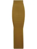 Rick Owens Pillar maxi skirt - Brown