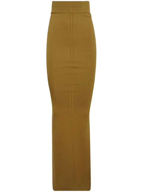 Rick Owens Pillar maxi skirt