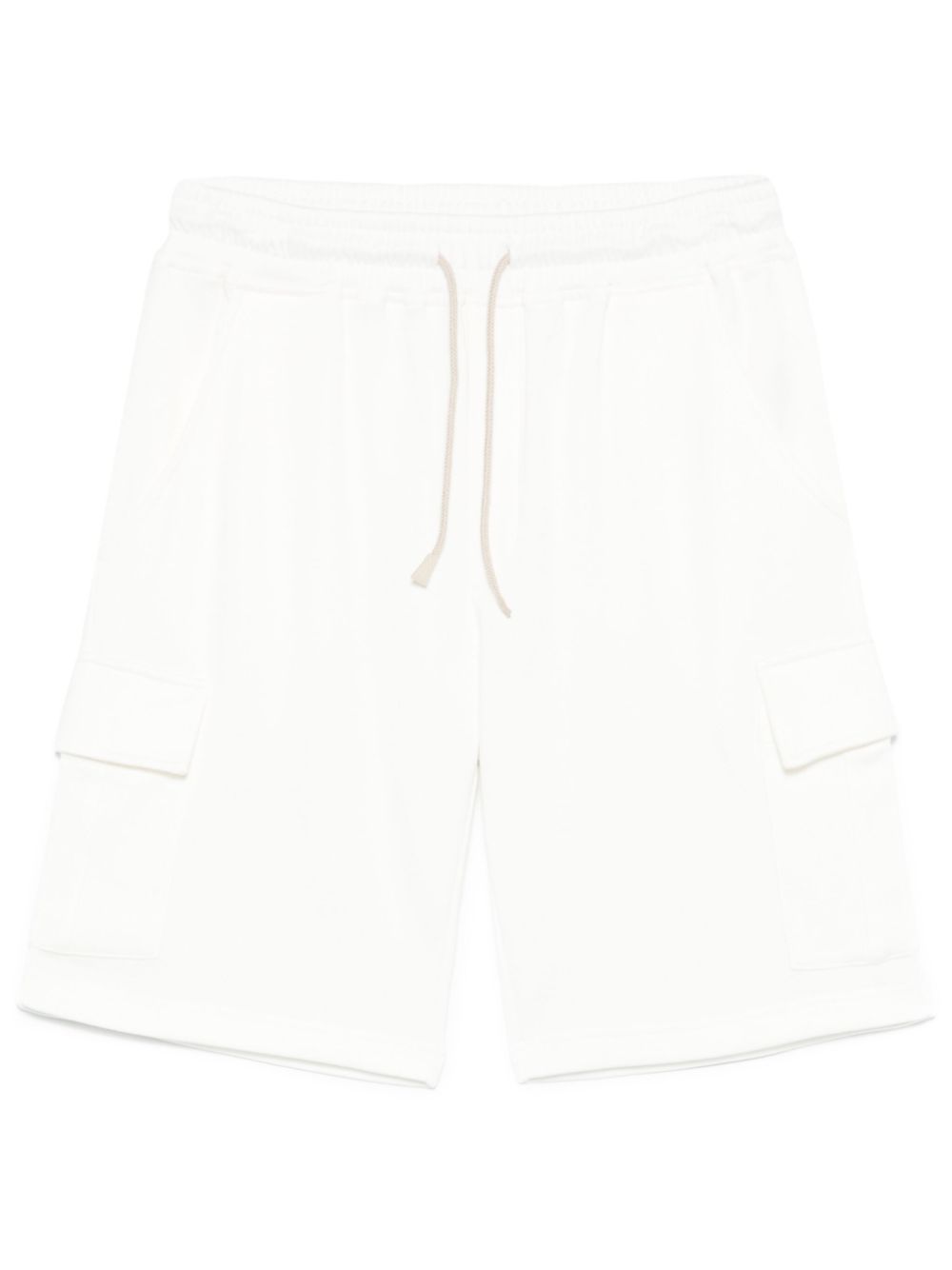 Eleventy jersey shorts - White