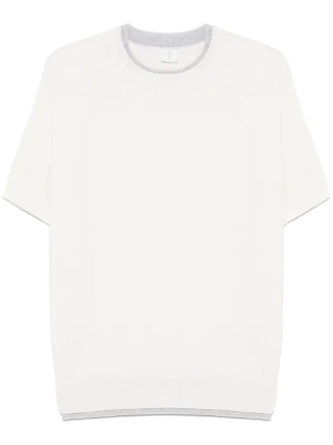 Eleventy T-Shirt im Layering-Look