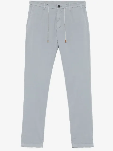 Eleventy drawstring straight-leg trousers
